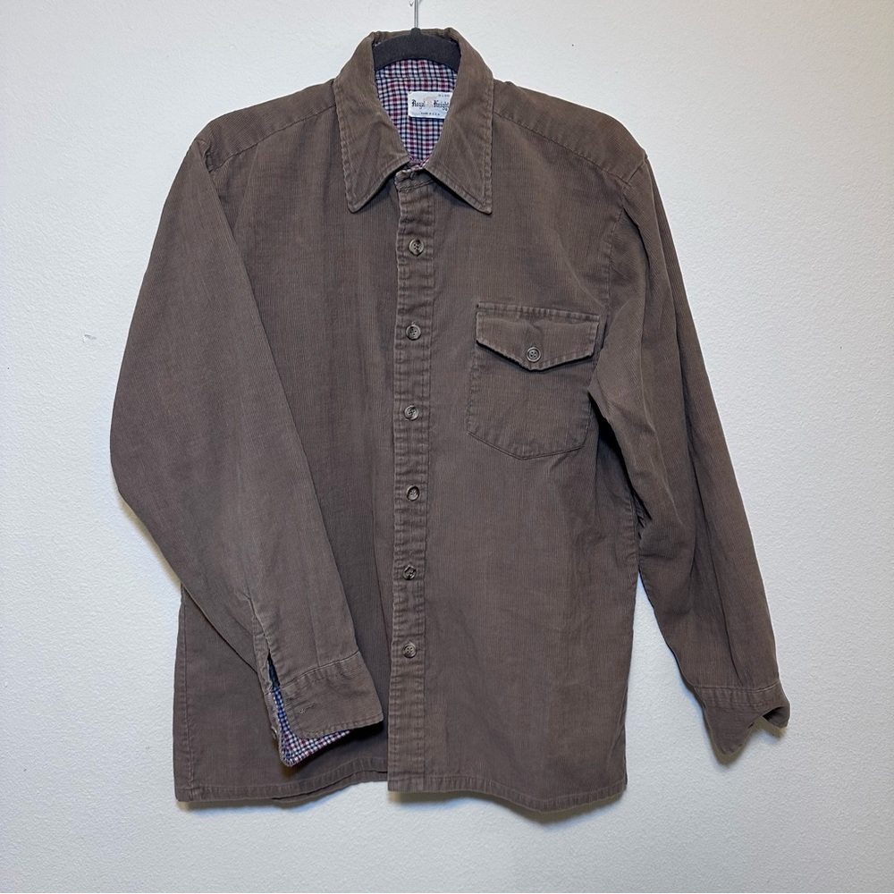 Royal Knight Men’s Large Corduroy Button Up